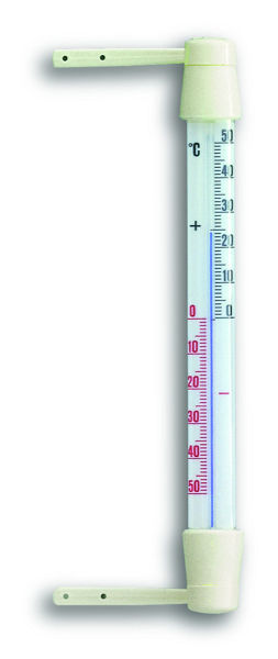 Снимка на Термометър за прозорец PVC 200мм.