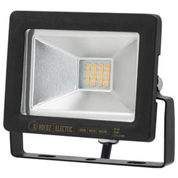 Снимка на Прожектор SMD LED 20W 2700К IP65 черен