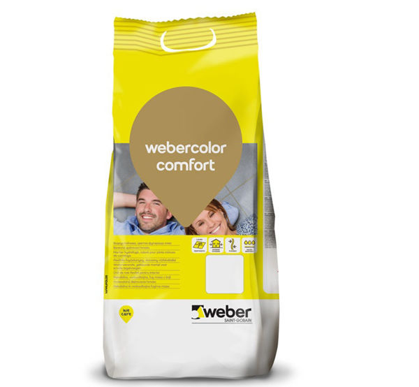 Снимка на Фугираща смес webercolor comfort W011 WHITE - 2 кг.