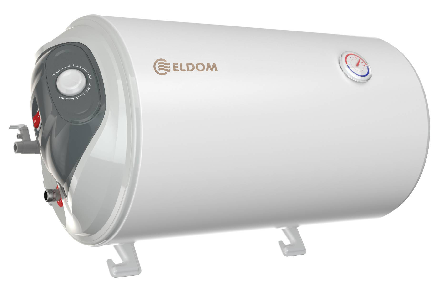 Алати Онлайн Магазин. Бойлер 50 л WH05039L 2kW Елдом ел. и тръби ляво