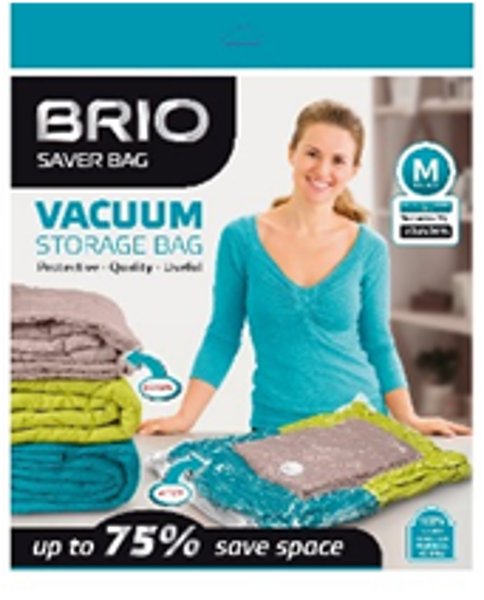 Снимка на Торба вакуумна за дрехи 70х50cm размер M Brio Saver Bag