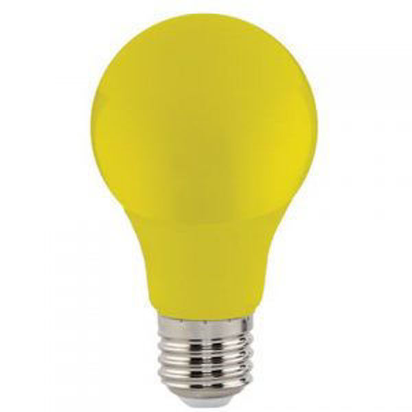 Снимка на Крушка LED 001-017-0003 3W E27 жълта 315Lm голям балон