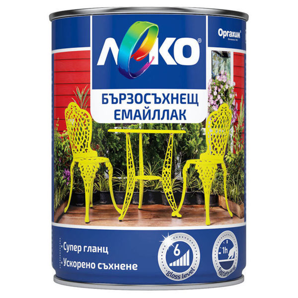 Снимка на Емайллак алкиден супер гланц RAL 3009 - 0.65 л