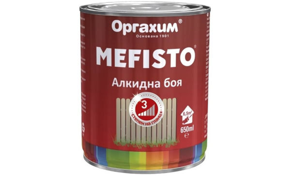 Снимка на Боя алкидна Mefisto RAL 7046 650 ml