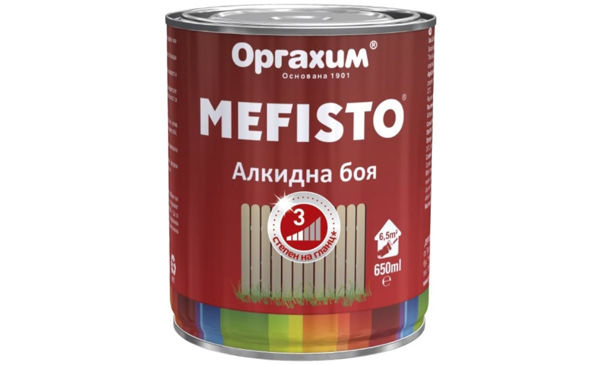 Снимка на Боя алкидна Mefisto RAL 5015 650 ml