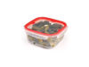 Снимка на Кутия PVC за храна квадратна - 16,5x16,5x8 см - 1,3 L