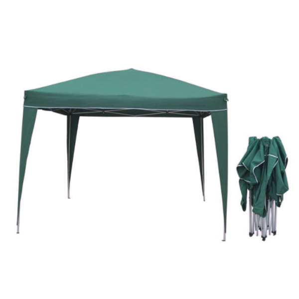 Шатра сгъваема Foldable GAZEBO 3x3m FG-5008 тъм.зелена