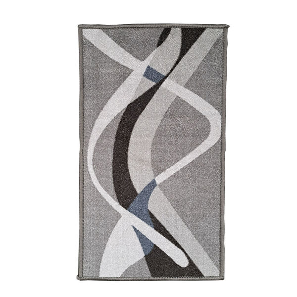 Мокетен килим 140х200 сиво черни вълни 0622RS56V1 ще внесе в дома ви топлина и уют, като в същото време ще направи интериора ви още по-стилен и интересен.