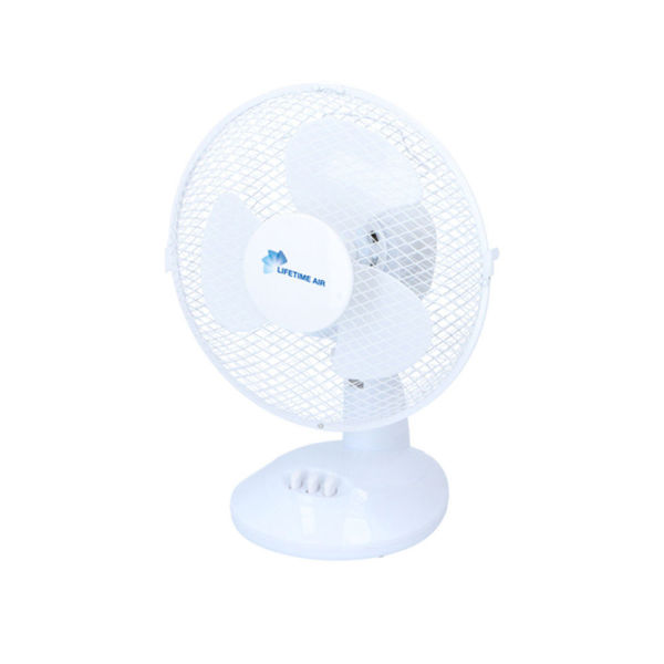 Снимка на Вентилатор настолен Lifetime Air 23cm - Бял