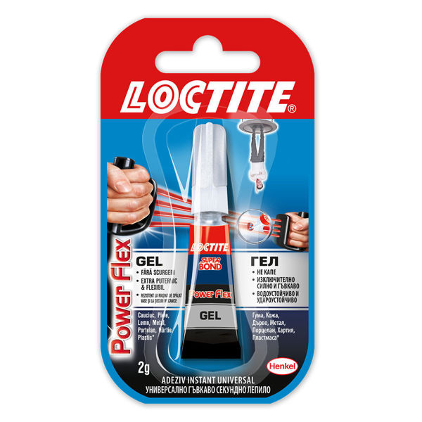 Снимка на Loctite Super Bond Power Gel секундно лепило 2 гр.