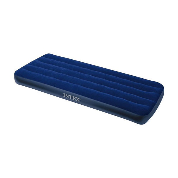 Снимка на Дюшек надуваем Downy син - 76х193х22cm - до 136кг- INTEX - 64756