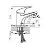 Снимка на Смесител стоящ за умивалник FERRO ONE - FERRO - BFO2