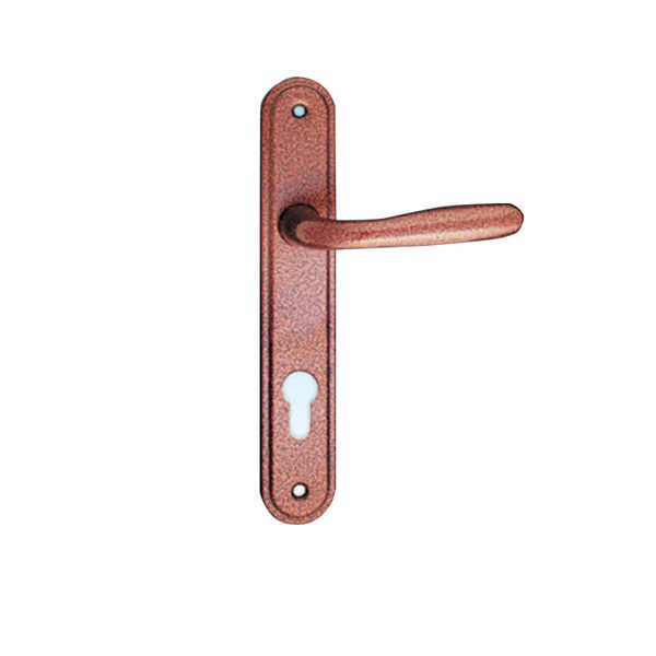 Снимка на Дръжка за врата Капка, за секретна брава, 90мм, дясна, полимер шагрен