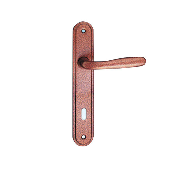 Снимка на Дръжка за врата Капка, за обикн. брава, 90мм, лява, полимер шагрен