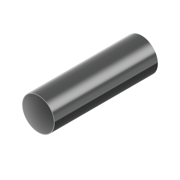 PVC тръба Ф80 графит