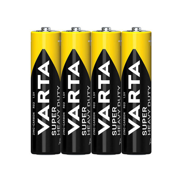 Батерии цинкови Varta Super Heavy Duty AAA 4 бр.