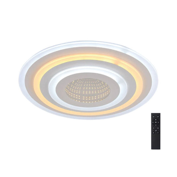 LED плафон с дистанционно трицветен
