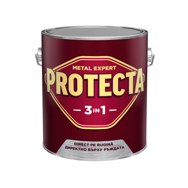 Боя за метал Protecta 2,5l бяла