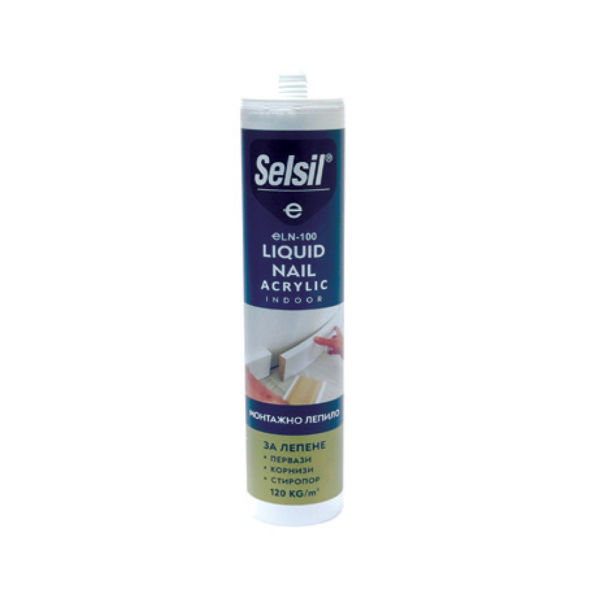 Монтажно лепило течен пирон Selsil 280ml