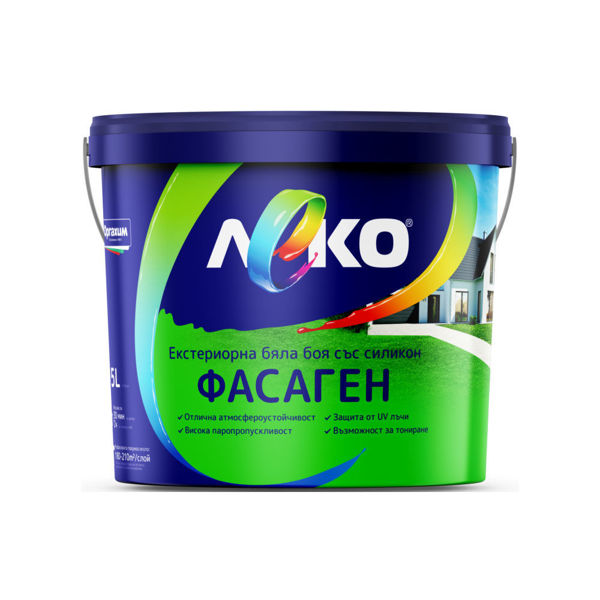 Леко Фасаген ултра бял 8,5l