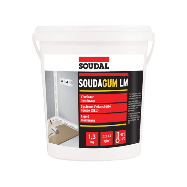 Течно хидроизолационно фолио Soudagum 1.3kg