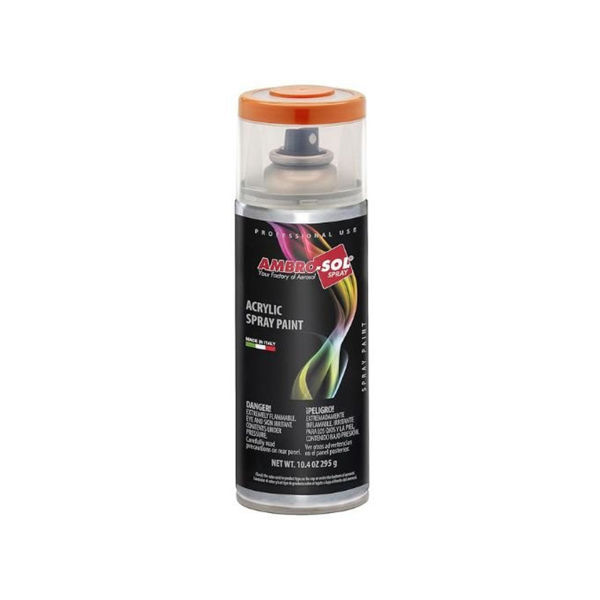 Акрилна спрей боя ambro sol транспортно оранжево ral 2009 400ml