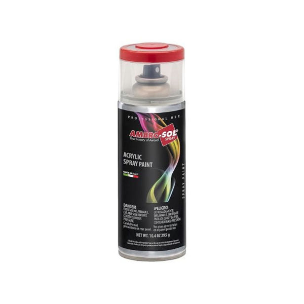 Акрилна спрей боя ambro sol транспортно червено ral 3020 400ml