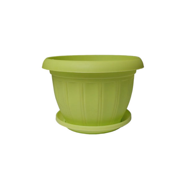 PVC саксия Лотос цвят резеда Ф14cm