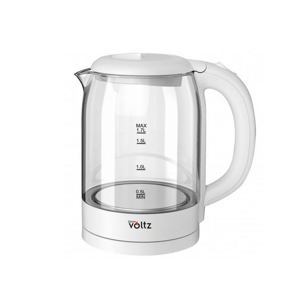 Електрическа кана за вода Voltz 2200W бяла 1,7л