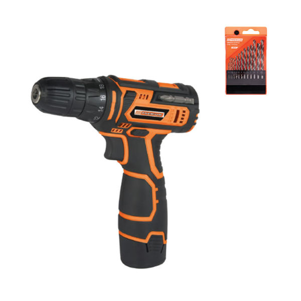 Акумулаторна бормашина Premium + подарък свредла за метал