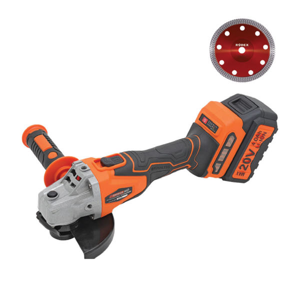 Акумулаторен ъглошлайф + подарък диамантен диск