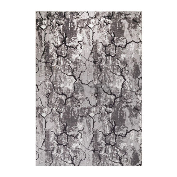 Мокетен килим сив 160х240 см