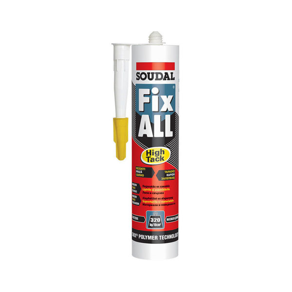 Монтажно лепило уплътнител Fix All High Tack 290 ml